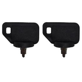 Generic ignition key package contents displayed for fast mower setup.