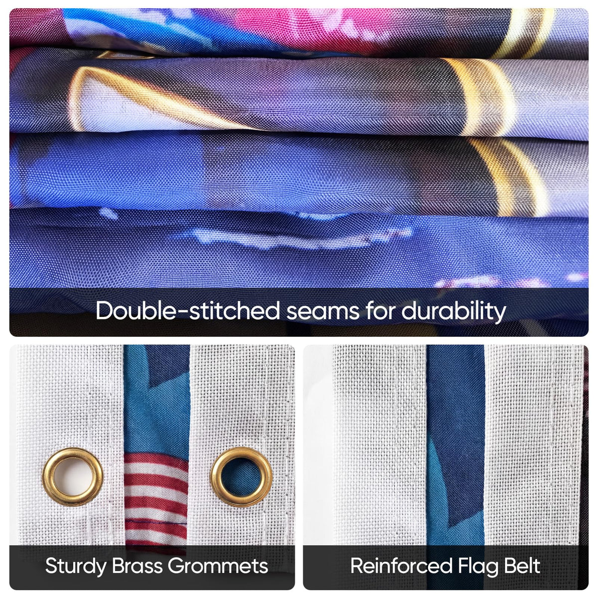 Generic independence day flag 3x5 for festive lawn and balcony displays.