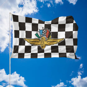 Generic Indiana-Polis flag HD printing delivers vivid color.