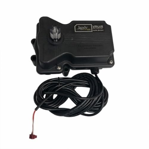 Generic JVA2444 180-degree arc demonstrates full valve travel.