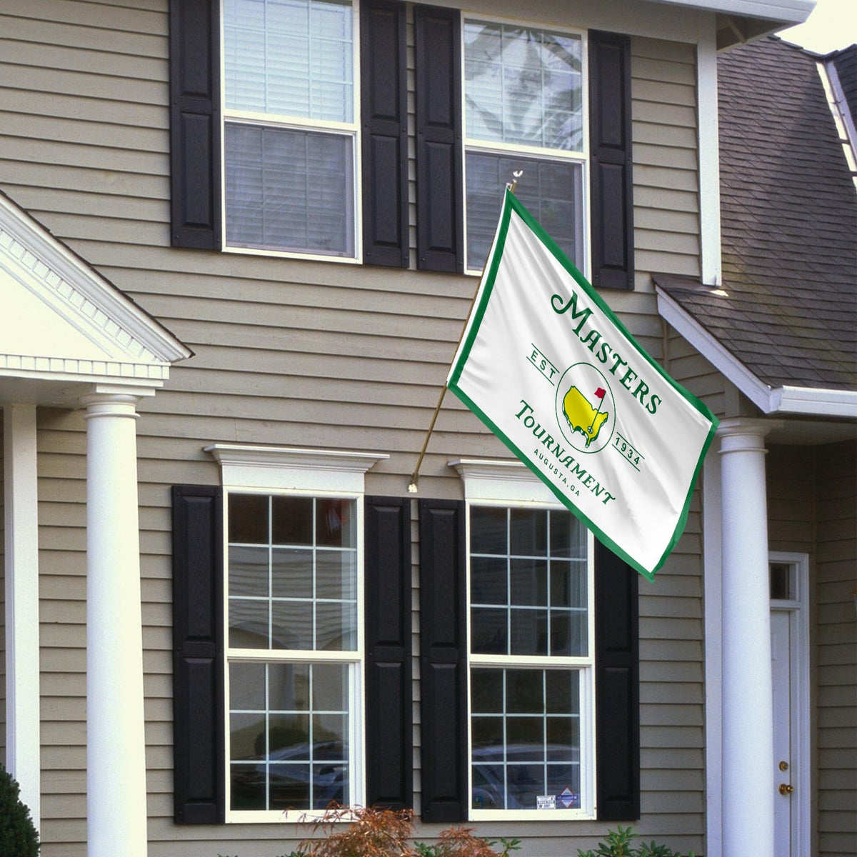 HD print on Generic Masters Flag Golf banner with rich color accuracy.