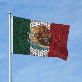 Generic Mexican Flag 3x5ft displayed outdoors or indoors at a venue