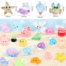 generic mini glow animal emits glow at night for ambient display