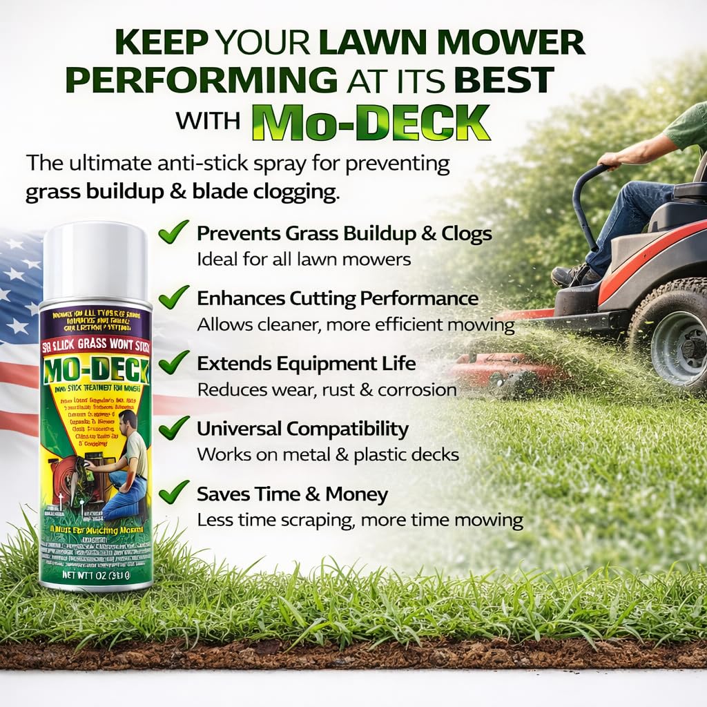 Generic Mo Deck compatible with multiple mower types simplifies maintenance tasks