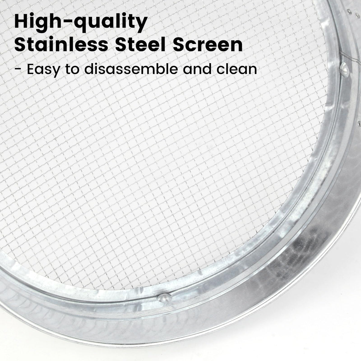 Generic multipurpose garden sifter suitable for soil, compost, and gravel screening.