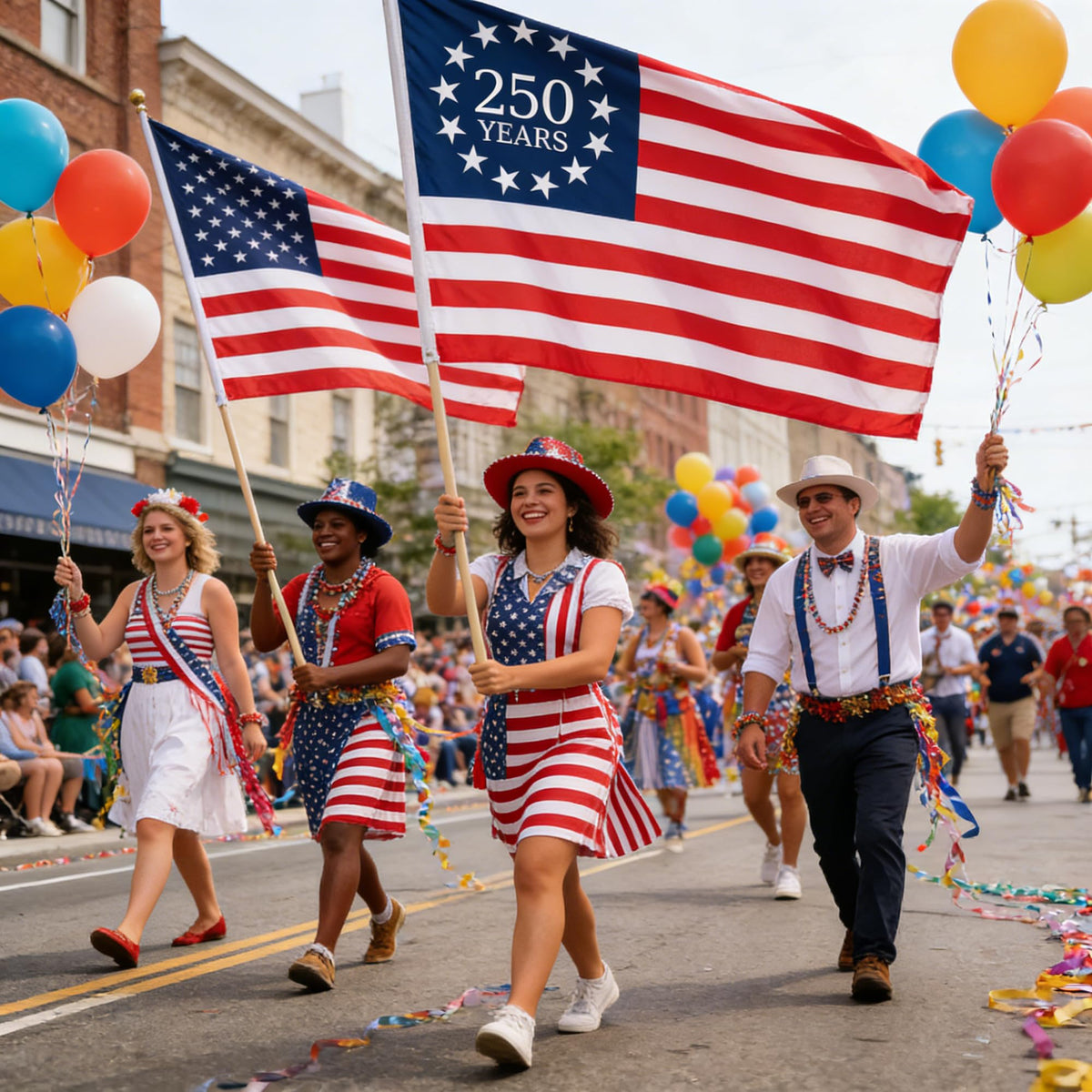 Generic outdoor polyester fabric withstands weather while keeping colors vibrant.