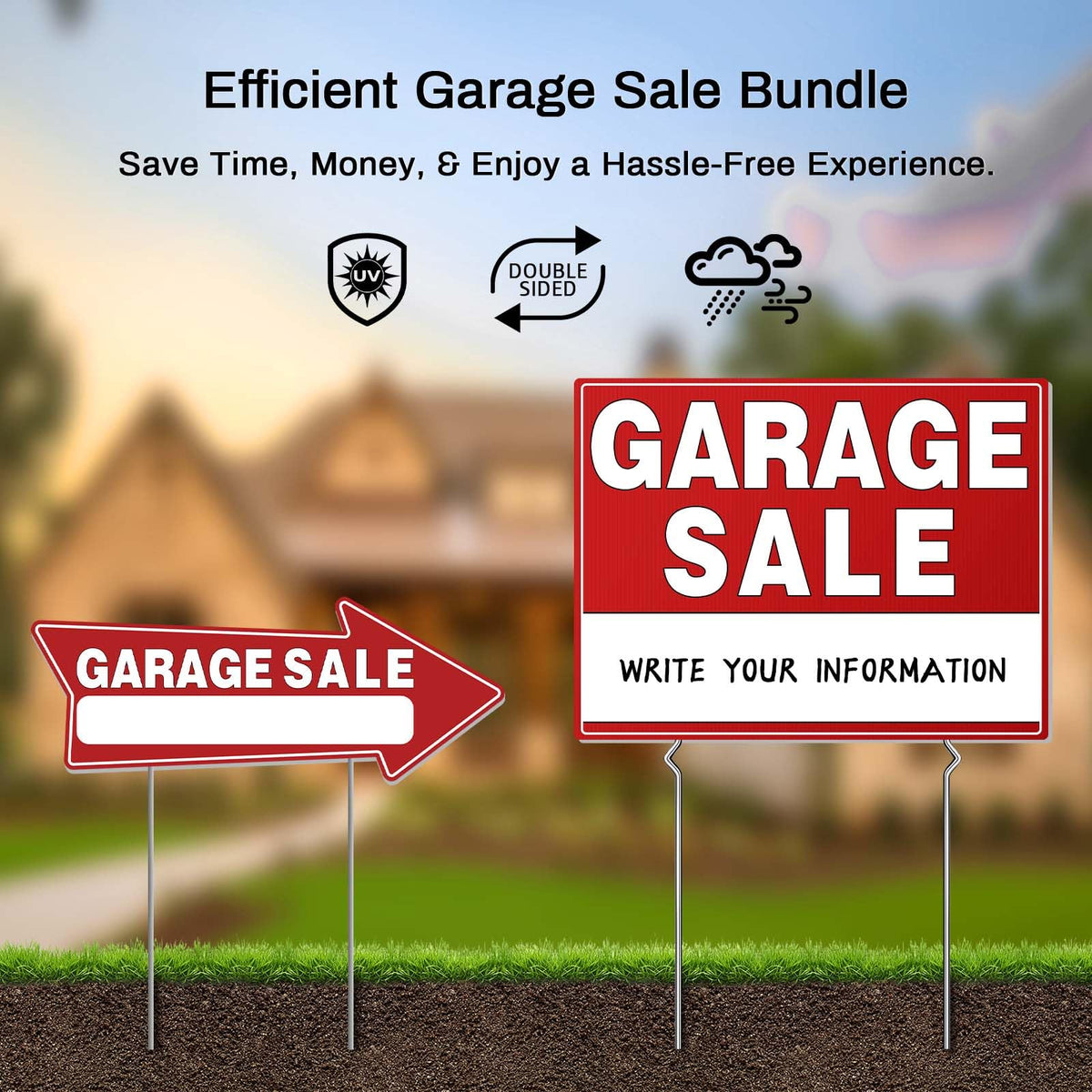 Generic outdoor weatherproof signs built for all conditions