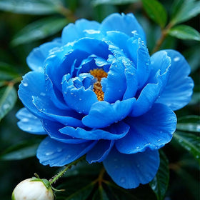 Generic peony blooms prepared for elegant vase arrangements at home.
