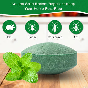 Generic peppermint oil mice deterrent for garage and garden keeps pests at bay