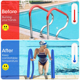 Generic 10-foot handrail sleeve protects rails and extends life.