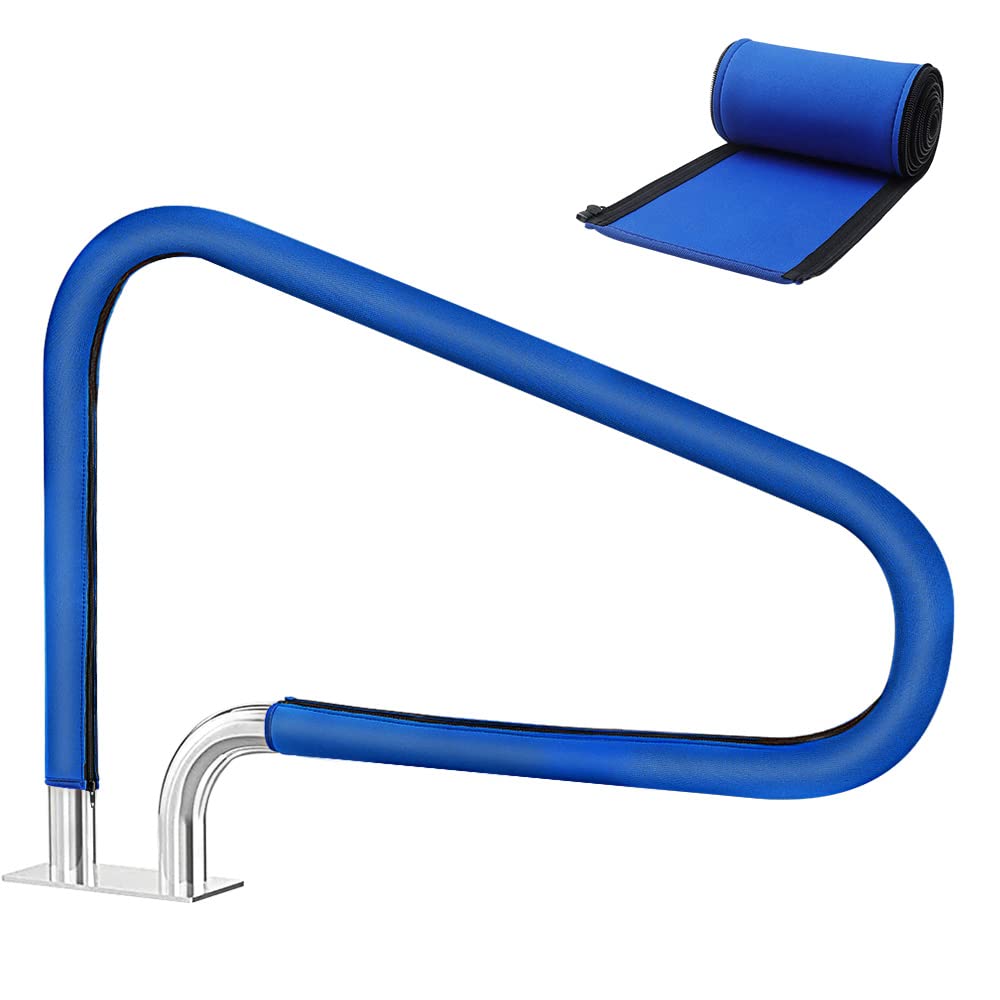 Generic pool handrail cover with zipper for easy installation.