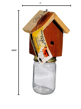 Pre-baited cedar scent on the Generic trap ready to lure carpenter bees