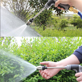 Generic cordless pressure washer gun with spray nozzle and direct head for adjustable cleaning power.