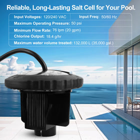 Generic R0693900 salt cell durable materials indicate long-lasting performance in harsh environments.