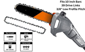 Installation reminder for 10-inch chain on Remington