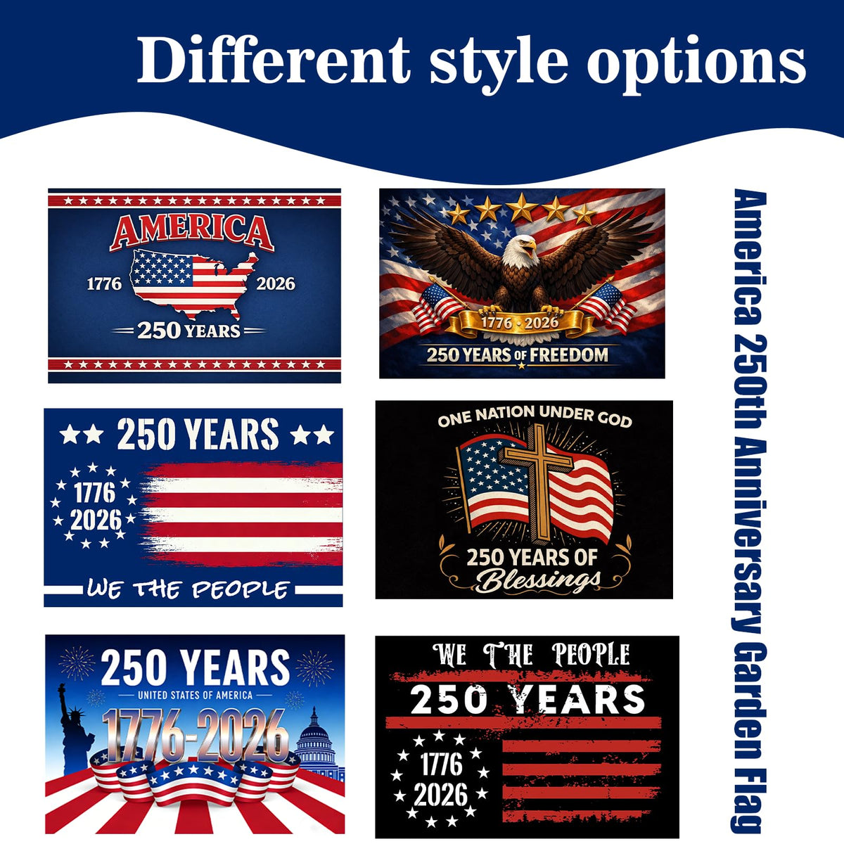 Generic safe flag sticks with rounded spear tops for kids
