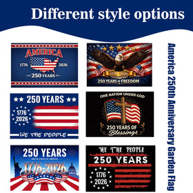 Generic safe, rounded-top mini flags for kids' indoor and outdoor decorating.