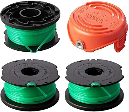 Generic SF-080 spool line close-up showing durable 0.08 inch nylon for clean cuts