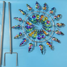 Generic Shirem Garden decor wind spinner enhances curb appeal and mood.