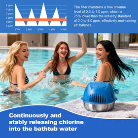 Generic chlorine cartridge supports simple monthly maintenance for busy spa owners.
