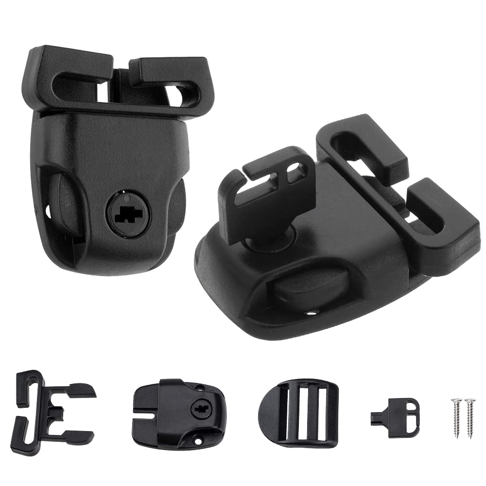Generic spa latch slides enable easy height adjustment and proper fit.