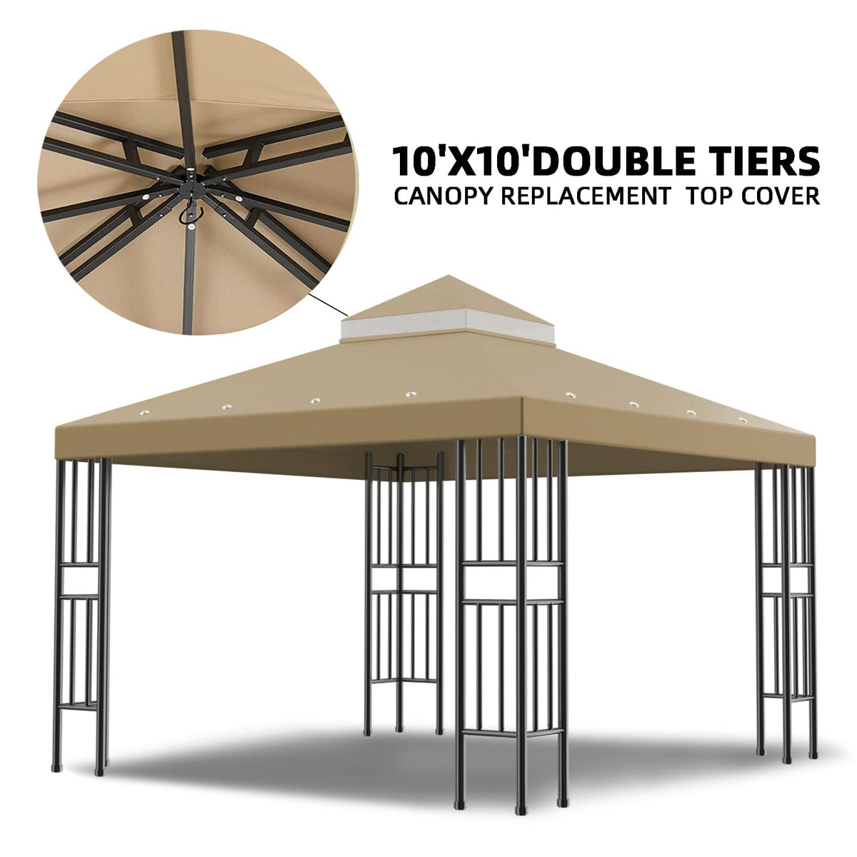 Generic Sumfaller UV-protected, water-repellent polyester for durable outdoor shelter