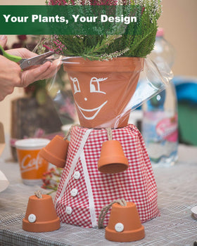 Generic terracotta pot 48-pack in safe packaging to arrive intact.