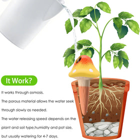 Generic terracotta red loam supports balanced soil moisture and air flow