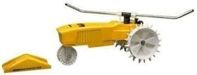 Generic traveling sprinkler motor assembly arms-tee focus enables quick upgrade and steady motion