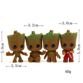 Generic Tree Man car dashboard decor for playful travel vibes.