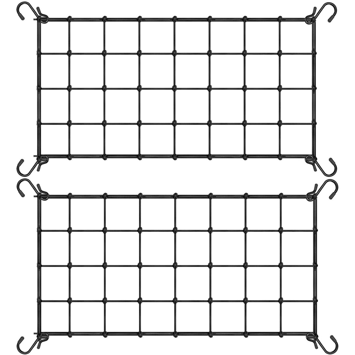 Generic trellis net in black for a durable garden setup