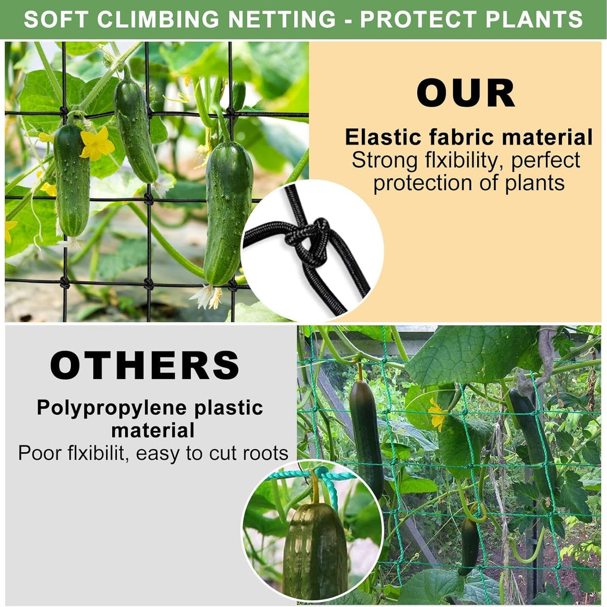 Generic trellis net in grow tent application for indoor training.