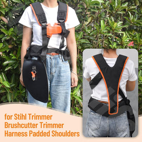 Generic String Trimmer Full Harness featuring ergonomic design for easier trimming tasks