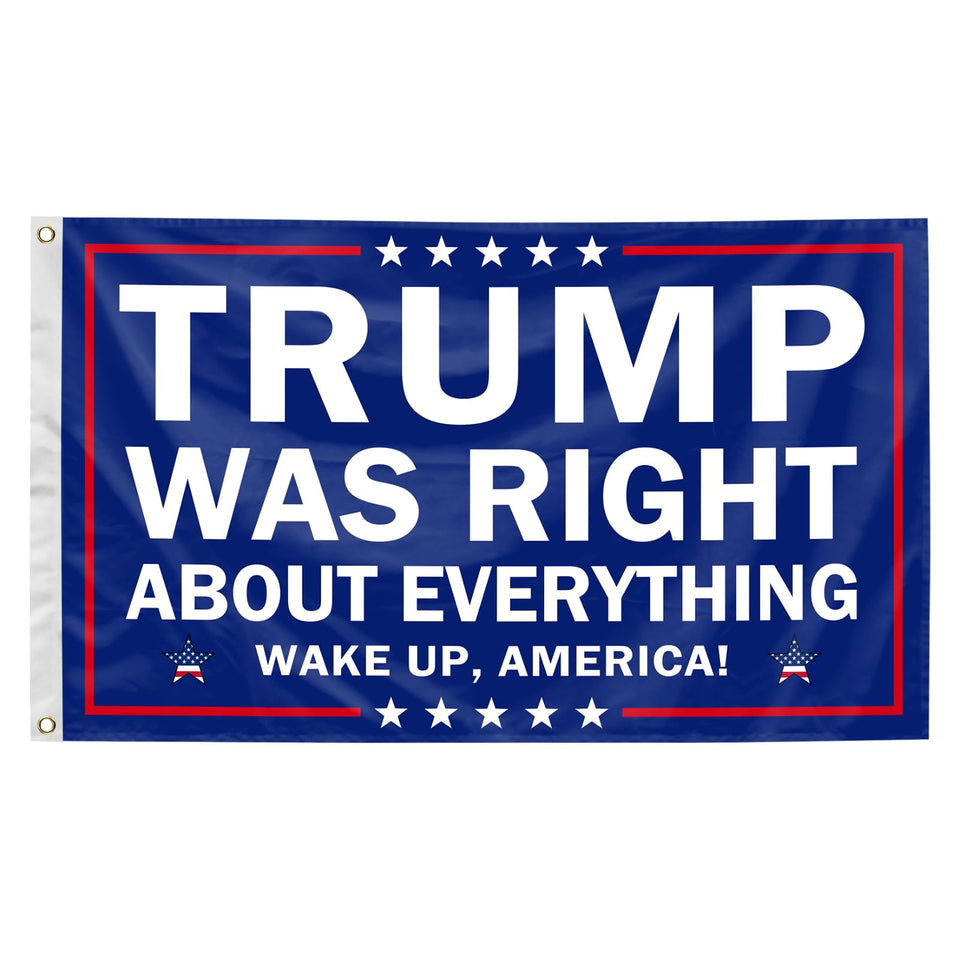 Generic Trump Was Right banner 3x5 flag for bold outdoor display