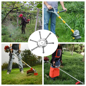 Generic universal weed eater head replacement supports quick, tool-free upgrades