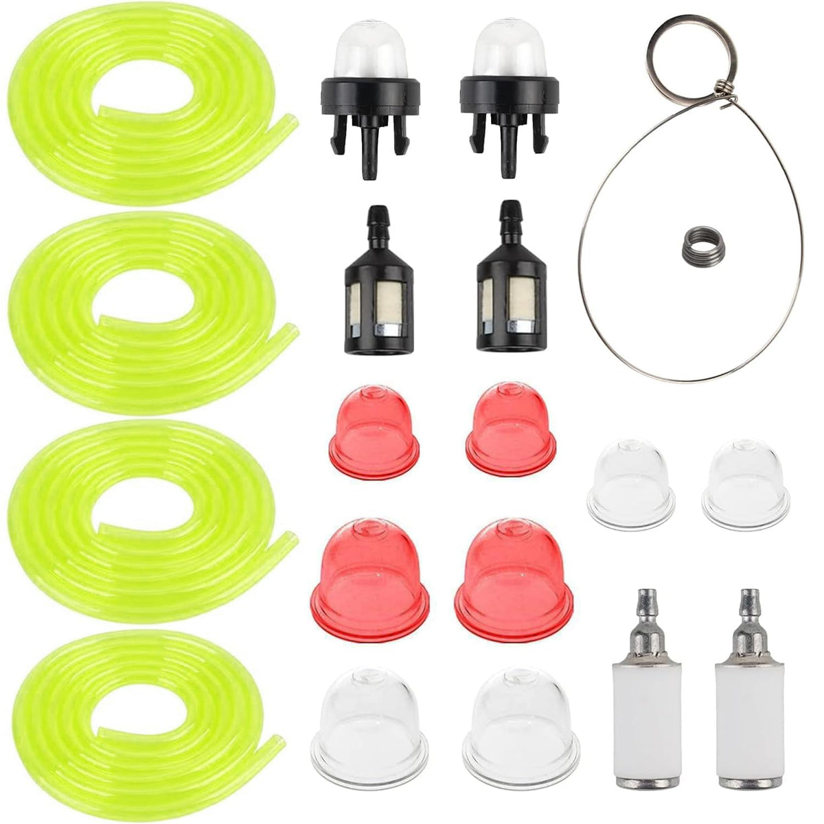 Generic Uorimy two fuel filters set for reliable 2 cycle engines.