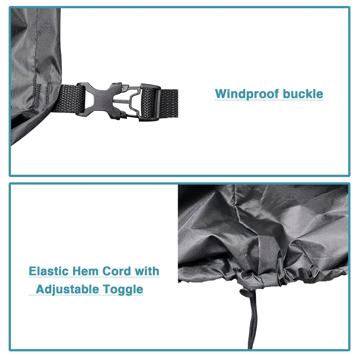 Generic water table cover easy-on-off design for quick setup