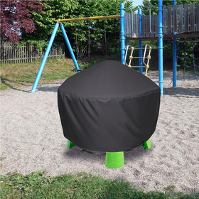 Generic water table cover outdoors with UV protection for sunny conditions