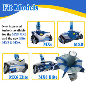 Generic wear-resistant material extends cleaner life and maintains performance.