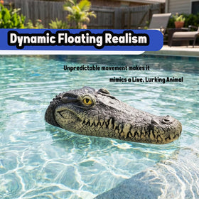 Geniff Gator Head is crafted from safe non-toxic resin.