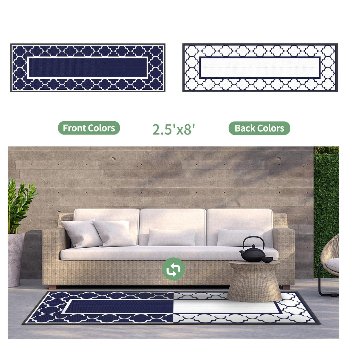 GENIMO beach picnic rug dries fast and serves as a compact outdoor spread