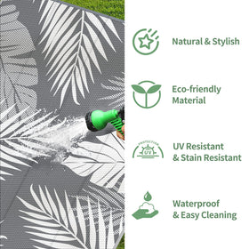 GENIMO non-slip weave stays in place during outdoor use