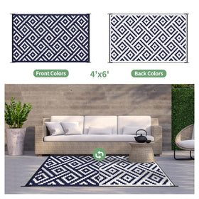 GENIMO stain-resistant surface for quick wipe-clean during picnics and camping.