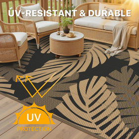 GENIMO durable waterproof mat dries quickly on decks and porches.