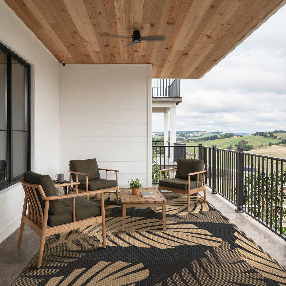 GENIMO UV-coated edges resist fading for sunlit outdoor spaces.