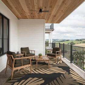 GENIMO UV-coated edges resist fading for sunlit outdoor spaces.