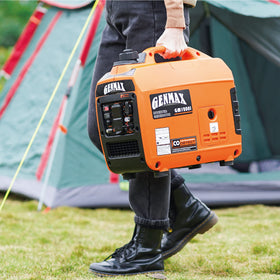 GENMAX GM1200i efficient fuel economy supports longer runs on small tank.
