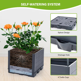 GENMOUS bottom water reservoir promoting steady moisture for roots