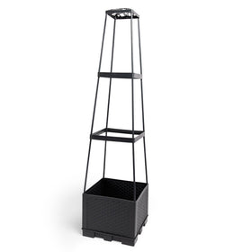 GENMOUS multi-use planter suitable for tomatoes, herbs, and flowers