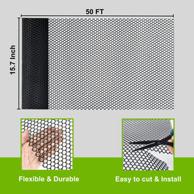 GENNIZZ wire mesh with zip ties included for quick setup